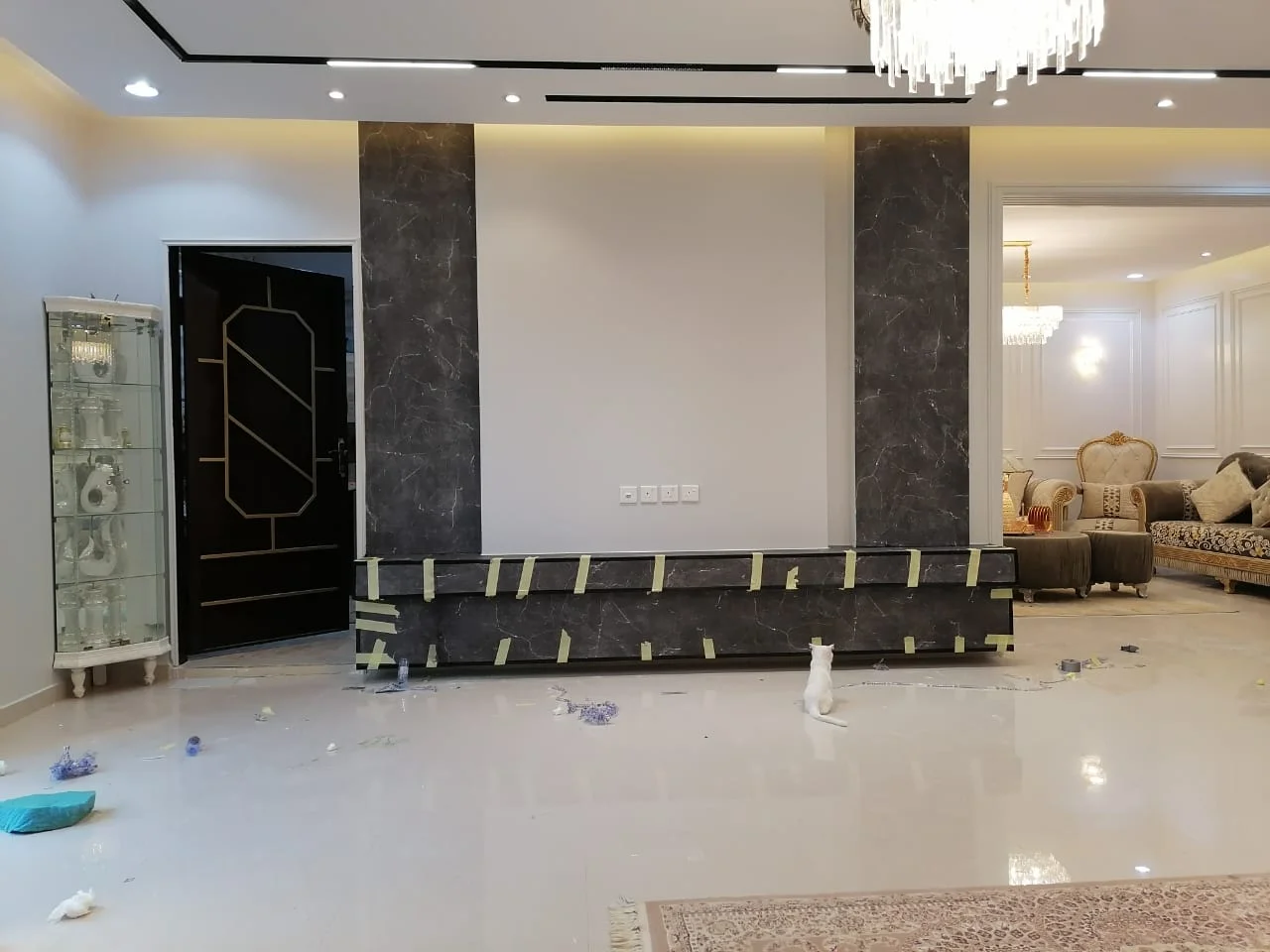 خلفيات تلفزيون - تصميم وتنفيذ ديكورات الرياض